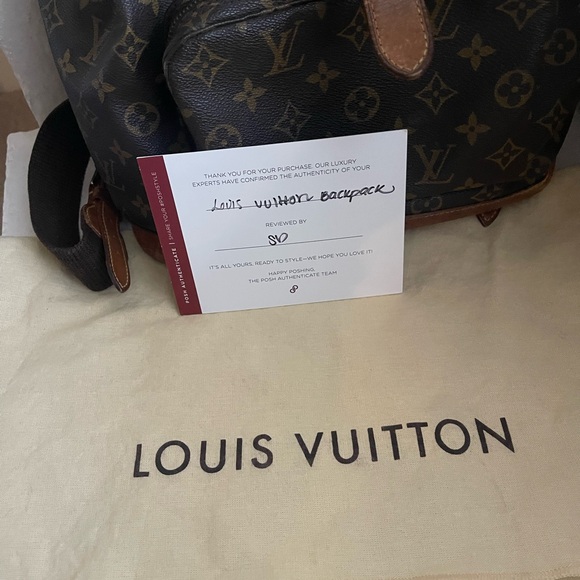 Authentic Louis Vuitton Monogram Montsouris GM Extra Large Backpack COA - Picture 2 of 14